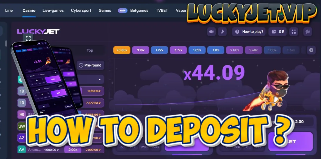 How to deposit