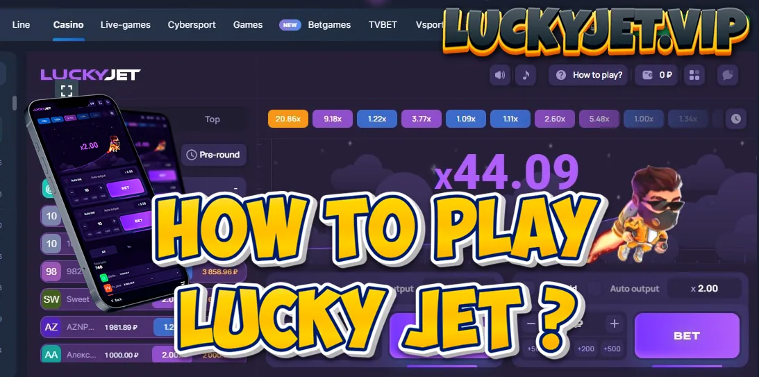 How to play Lucky Jet ? 1 How to play Lucky Jet ?